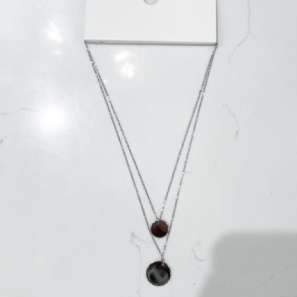 Sliver Layered Necklace